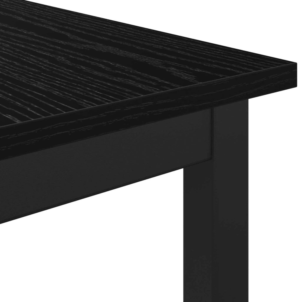 panchina Rovere Nero 80 x 35 x 45 cm Legno multistrato CFW4606073
