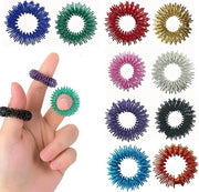 Set di massaggi acupressione 10 pezzi, massaggiere per dita, set di massaggi acupressione, massaggi acupressione e altri ausili per massaggi.