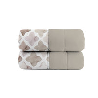 Trapunta Invernale Matrimoniale Stampata in Microfibra 200gr Double Face Florence