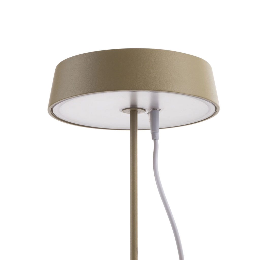 Lampada da tavolo ricaricabile NORRIS oro