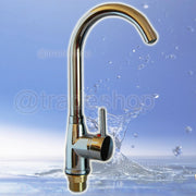 Trade Shop - Rubinetto Miscelatore Monocomando Lavabo Lavello Bagno Cucina Acciaio Cromato V3 -