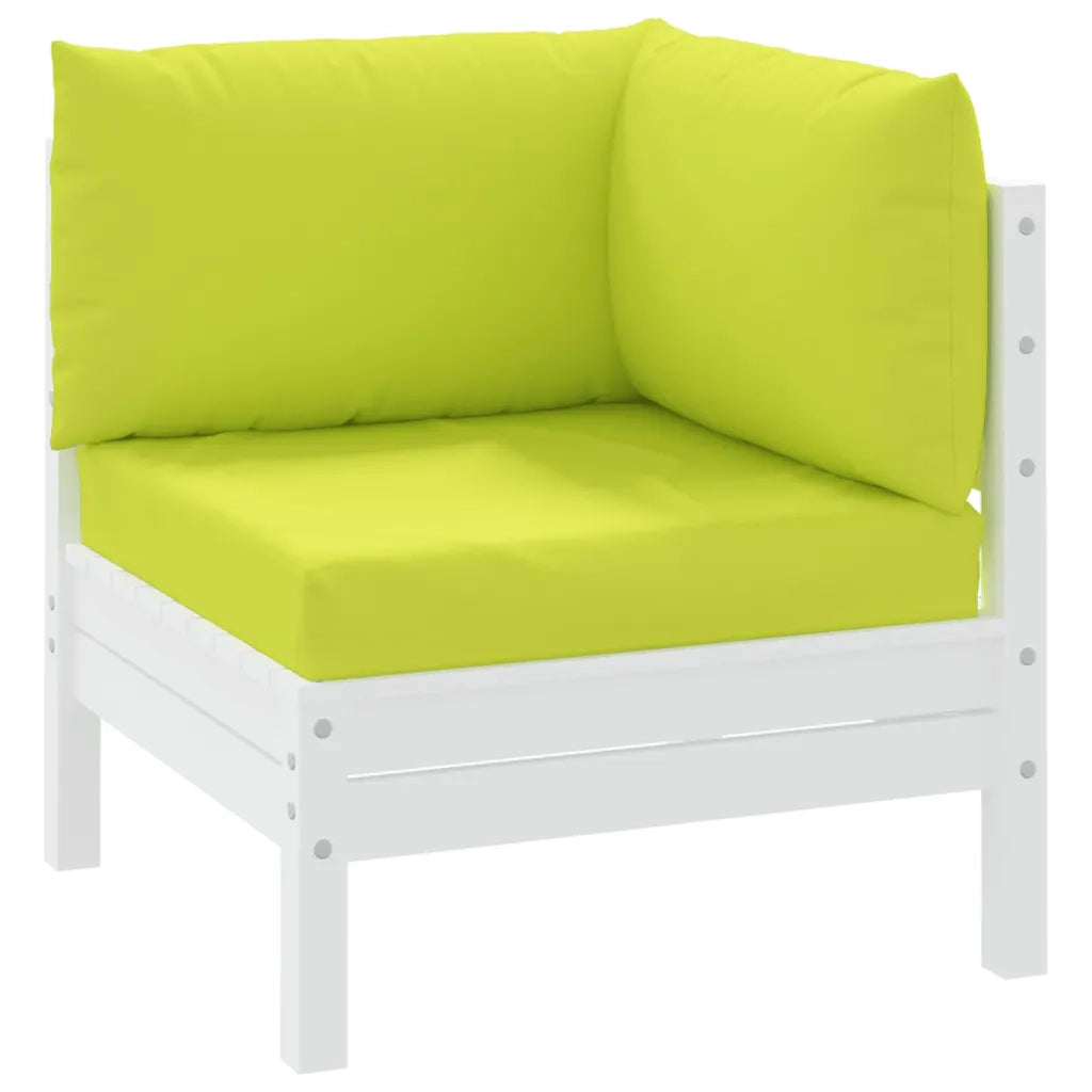 Cuscini per Pallet 3 pz Verde Intenso in Tessuto Oxford 315075