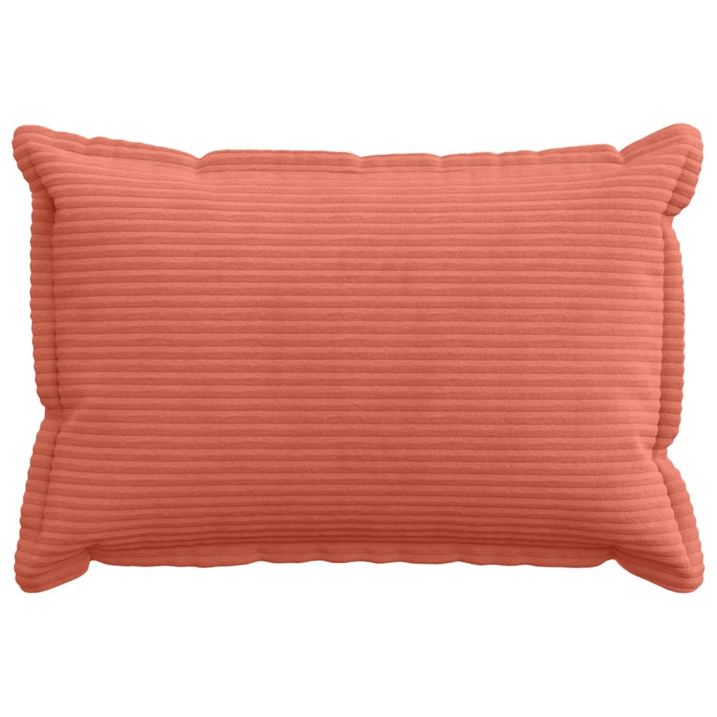 Federa 6 pz HOUTEN Rosso Arancio 50 x 80 cm corduroy 920118