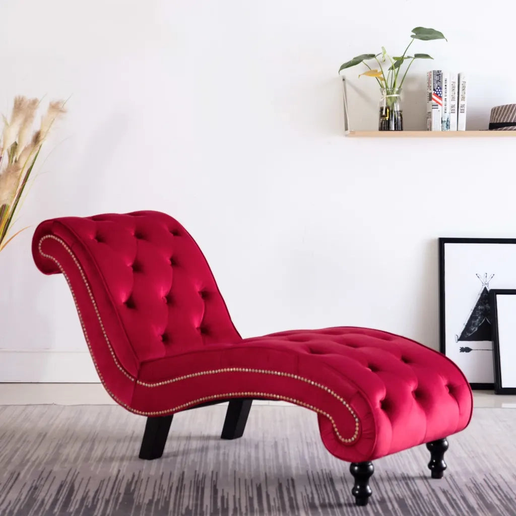 Sdraio Rossa in Velluto CFW7336654