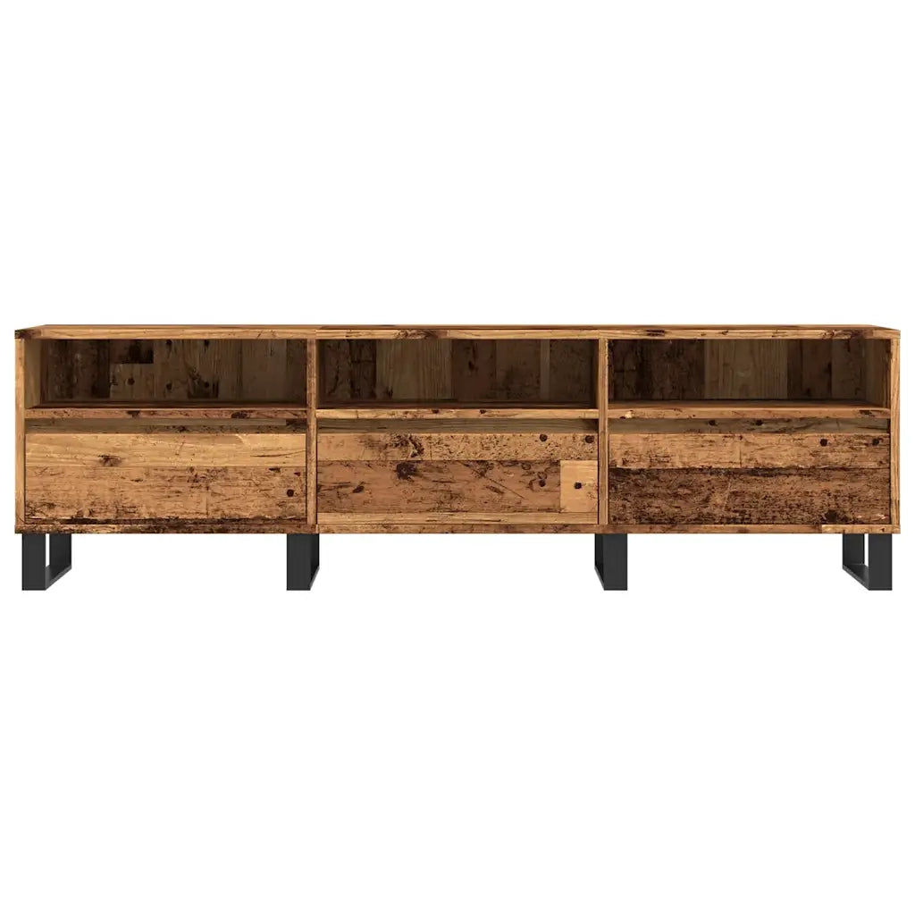 Mobile Porta TV Legno Antico 150x30x44,5 cm Legno Multistrato 857193