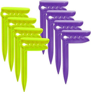 Fermoventi per ombrellone da spiaggia 8 pezzi - Clip per asciugamano - Clip per tenda da campeggio - Clip per asciugamano in plastica - Ideali per la spiaggia - Fermoventi in plastica resistente