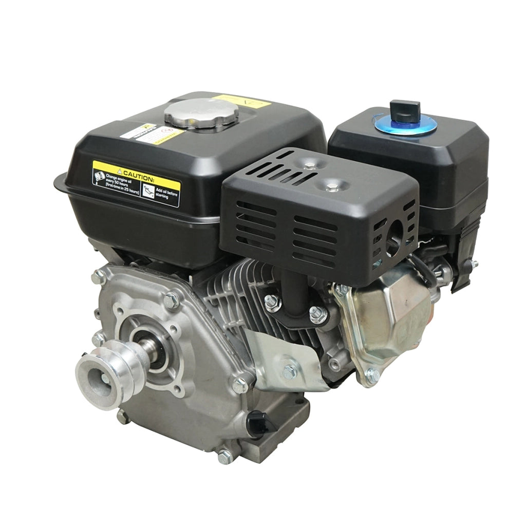 Motore a scoppio con puleggia, 7,5 HP, 4 tempi, 212 cc, asse da 20 mm, avviamento a corda THOR