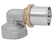 RACCORDO CURVO FEMMINA PER TUBO MULTISTRATO A PRESSARE MODELLO SEMPITER 3/4 Ø26X3   ICMA  S.P.A.