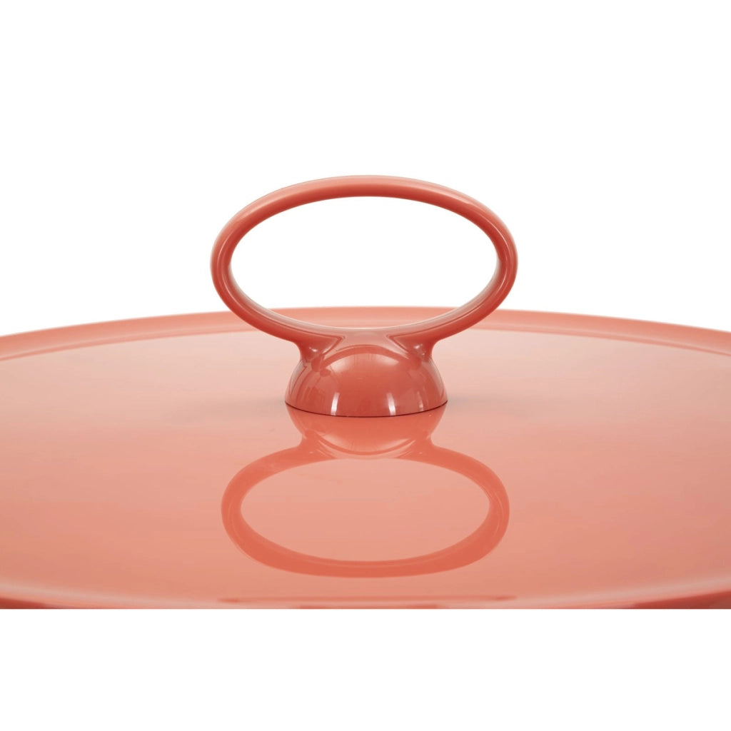 Tavolino VKH1095, Rosso, Plastica, 44x44x43 cm