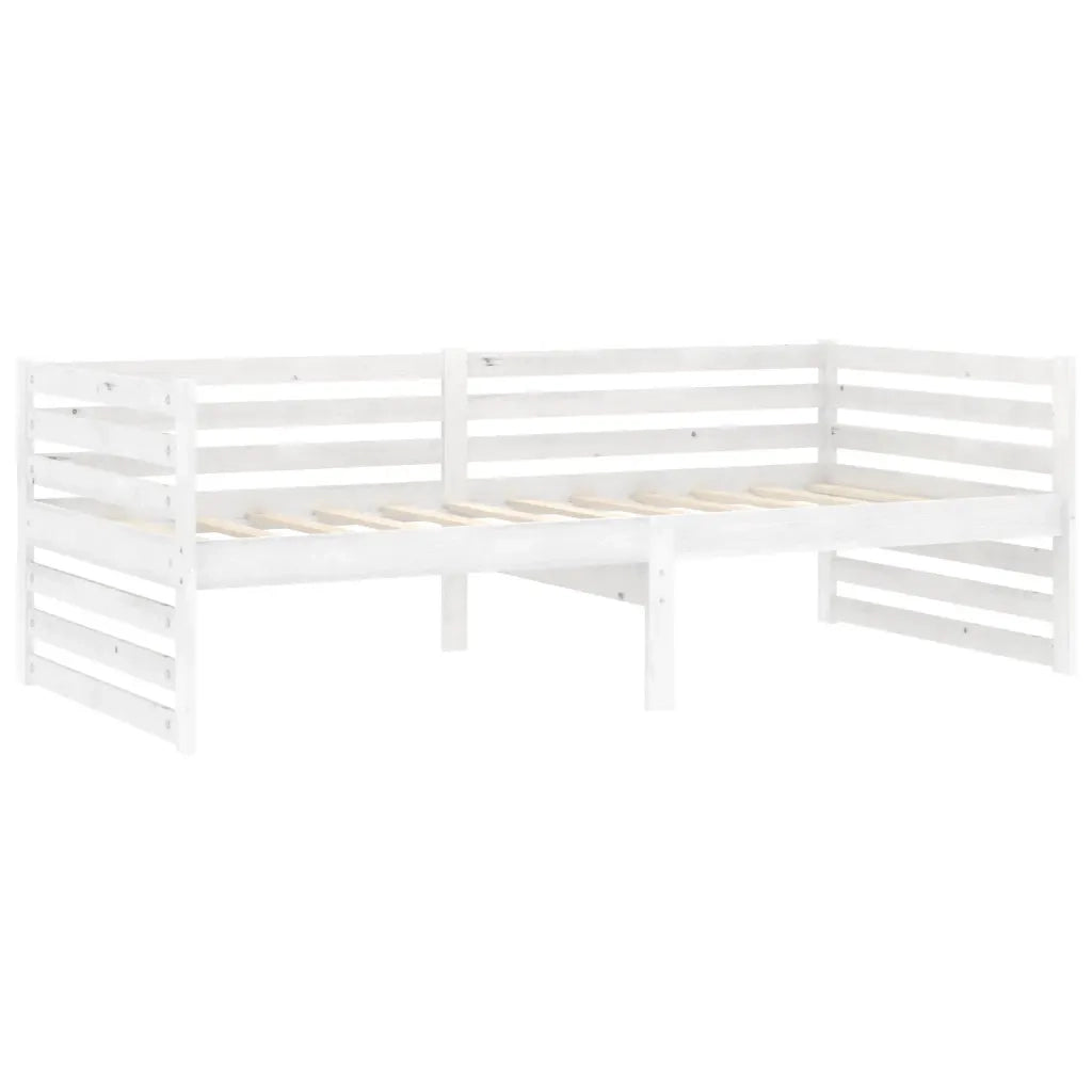 Dormeuse Bianca in Legno Massello di Pino 90x200 cm cod mxl 62319