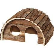 Trade Shop - Casa Rotonda Wonderland Per Conigli Round House Sam 15x9,5x9cm Tronco Per Gabbie -