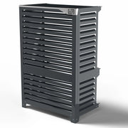 Cover Pompa di Calore 105x65x150 cm installazione a terra vicino la parete Big Blade VL Antracite