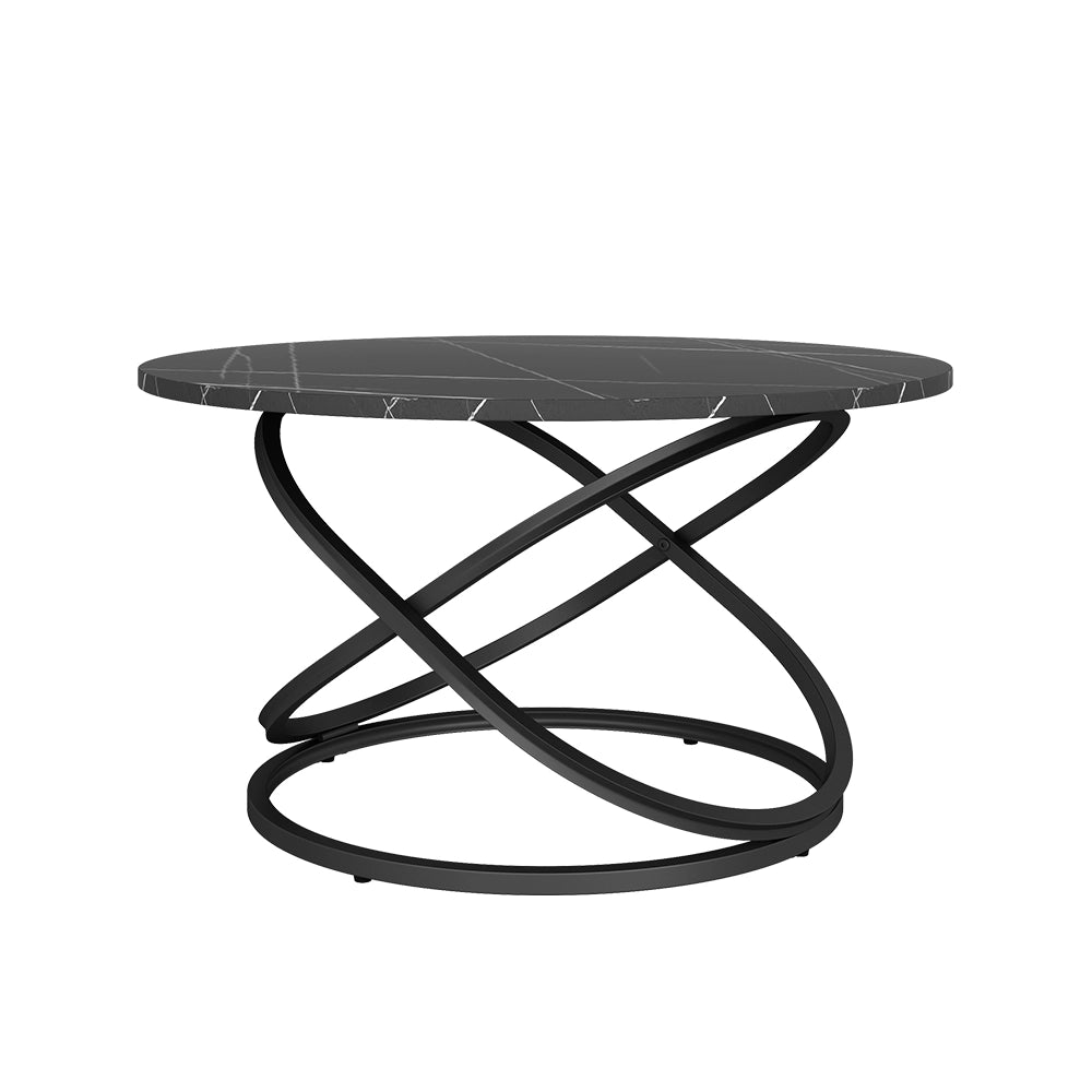Vicco Tavolino Nero 79.5 x 46 cm con ampia superficie di lavoro