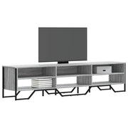 Mobile Porta TV Grigio Sonoma 180x34x41cm in Legno Multistrato 848577