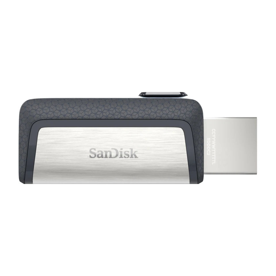 Chiavetta USB Sandisk Ultra Dual Drive USB Type-C da 128 GB USB Type-A / USB Type-C 3.2 Gen 1 (3.1 Gen 1) Nero, Argento