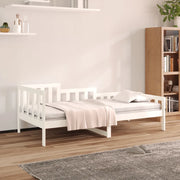 Dormeuse senza Materasso Bianca 80x200 cm Legno Massello Pino 820722
