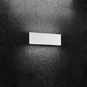 Applique Contemporanea Plank Metallo Bianco Acrilico Led 12W 4000K