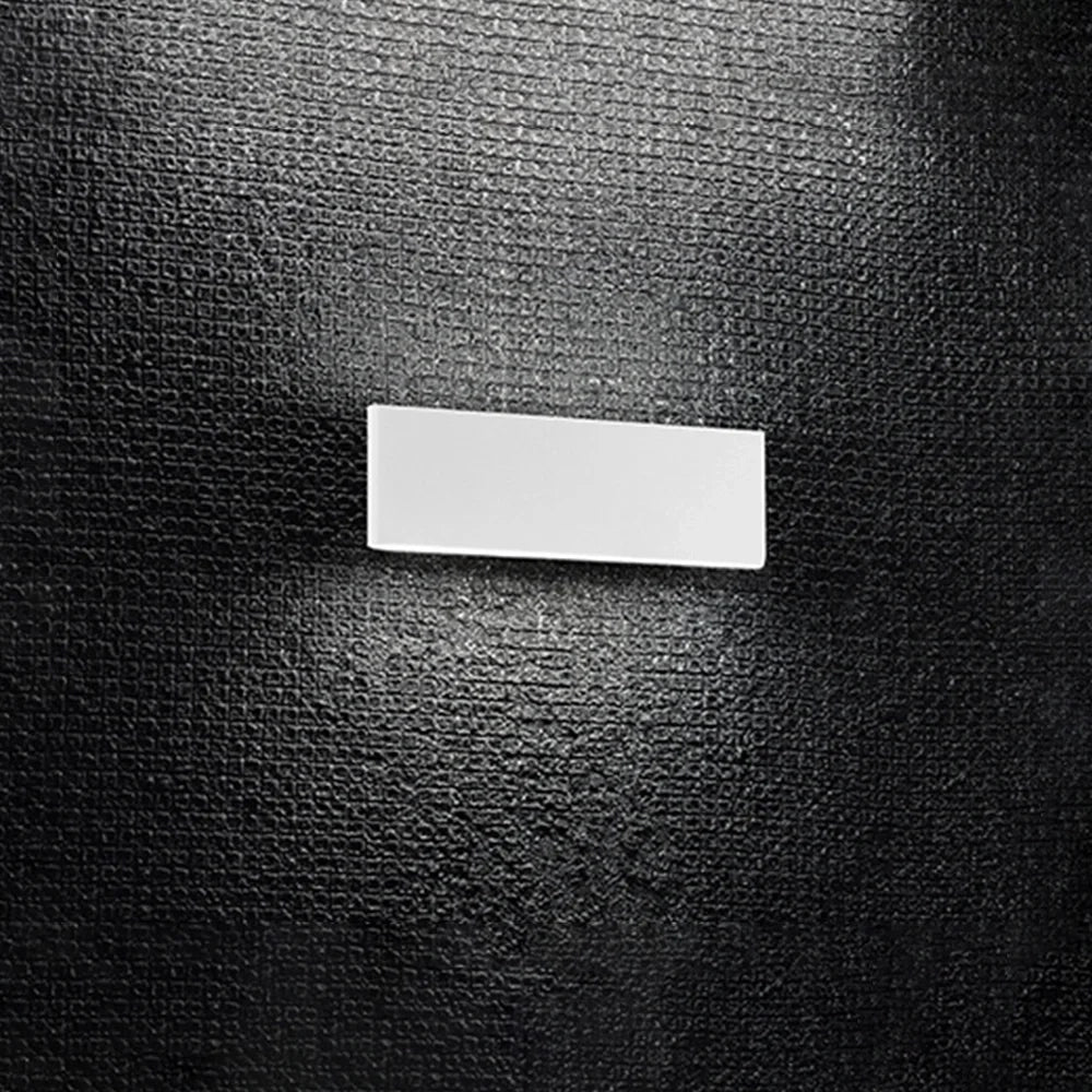 Applique Contemporanea Plank Metallo Bianco Acrilico Led 12W 4000K