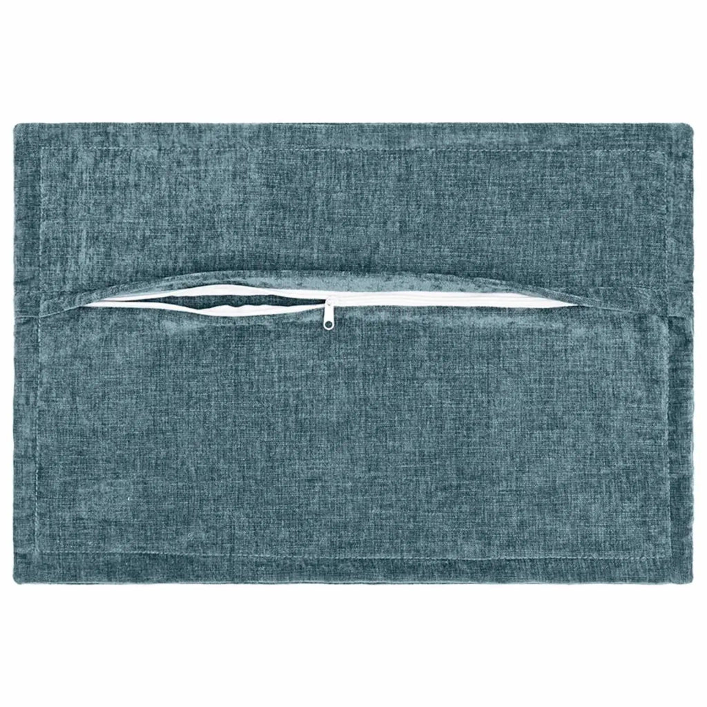 Federa 6 pz HOUTEN Blu 30 x 50 cm Tessuto Chenille 916176