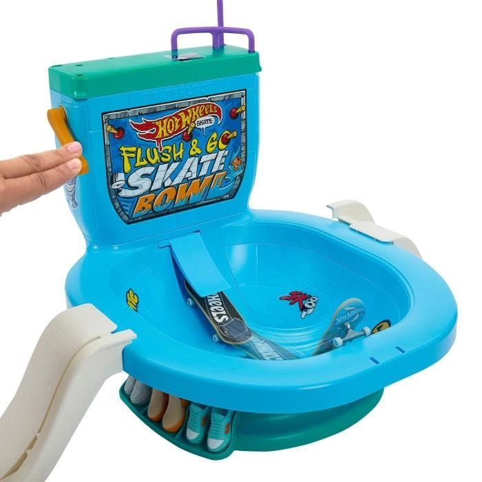 Hot Wheels Skate-Push the Flush: Let's Go!-Scatola per tastiera HXL16