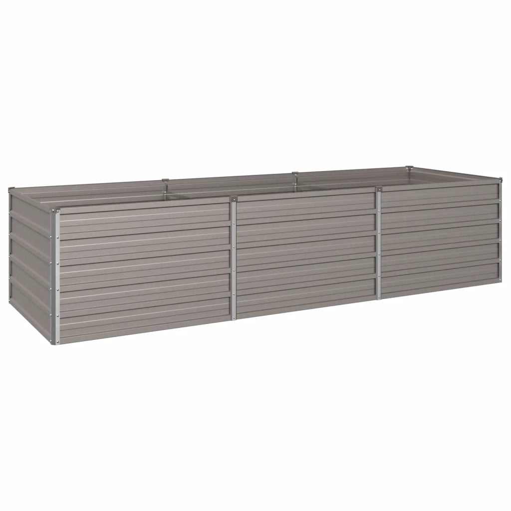 Letto rialzato da giardino Ruggine 240 x 80 x 55 cm cartone 8006413