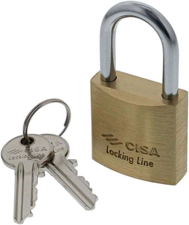 LUCCHETTO AD ARCO STANDARD 'LOCKING LINE' CISA 50 mm - CISA