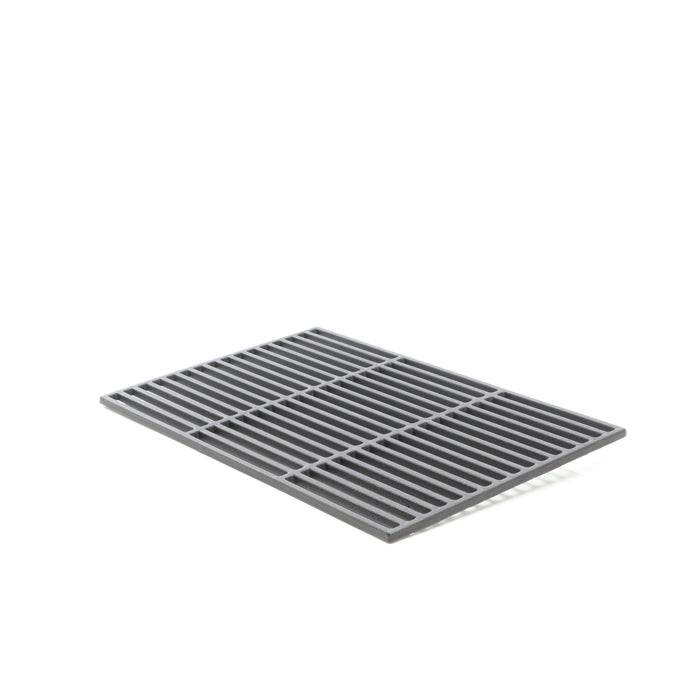 Griglia rettangolare in ghisa 60 x 40 cm per barbecue a carbone e a gas