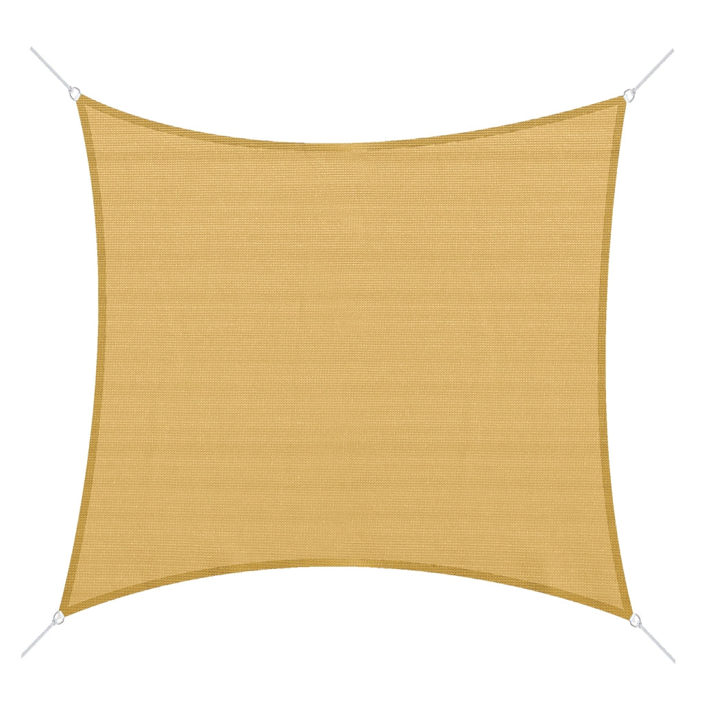 Tenda da sole rettangolare 3x3m ¨C Zephmum ¨C Polietilene sabbia con sacco