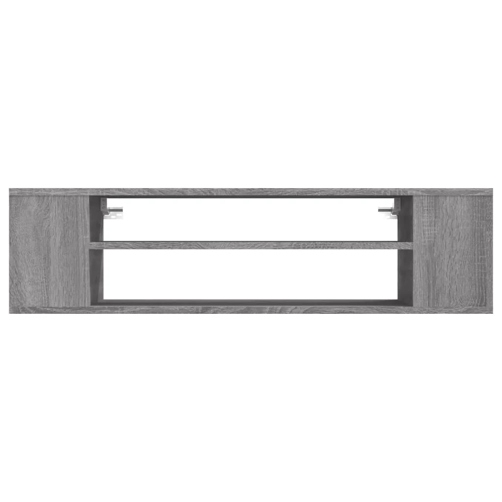 Mobile TV da parete Sonoma 100 x 30 x 26,5 cm legno ingegnerizzato grigio 02_0024289