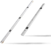 Lanterna in Acciaio Inox Riscaldabile 450 Mm - Loper Riscaldabile con Maniglia in Alluminio - Houtbewerking - Utilizzo Multiplo - Adatto per Viti M6 - Guida per la Sega