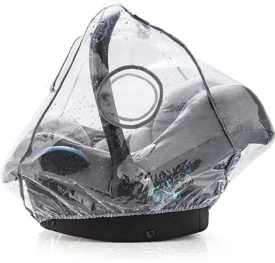 Regolazione di comfort universale per seggiolini auto, buona circolazione d'aria, finestra di contatto chiusa, apertura per maniglione, senza PVC