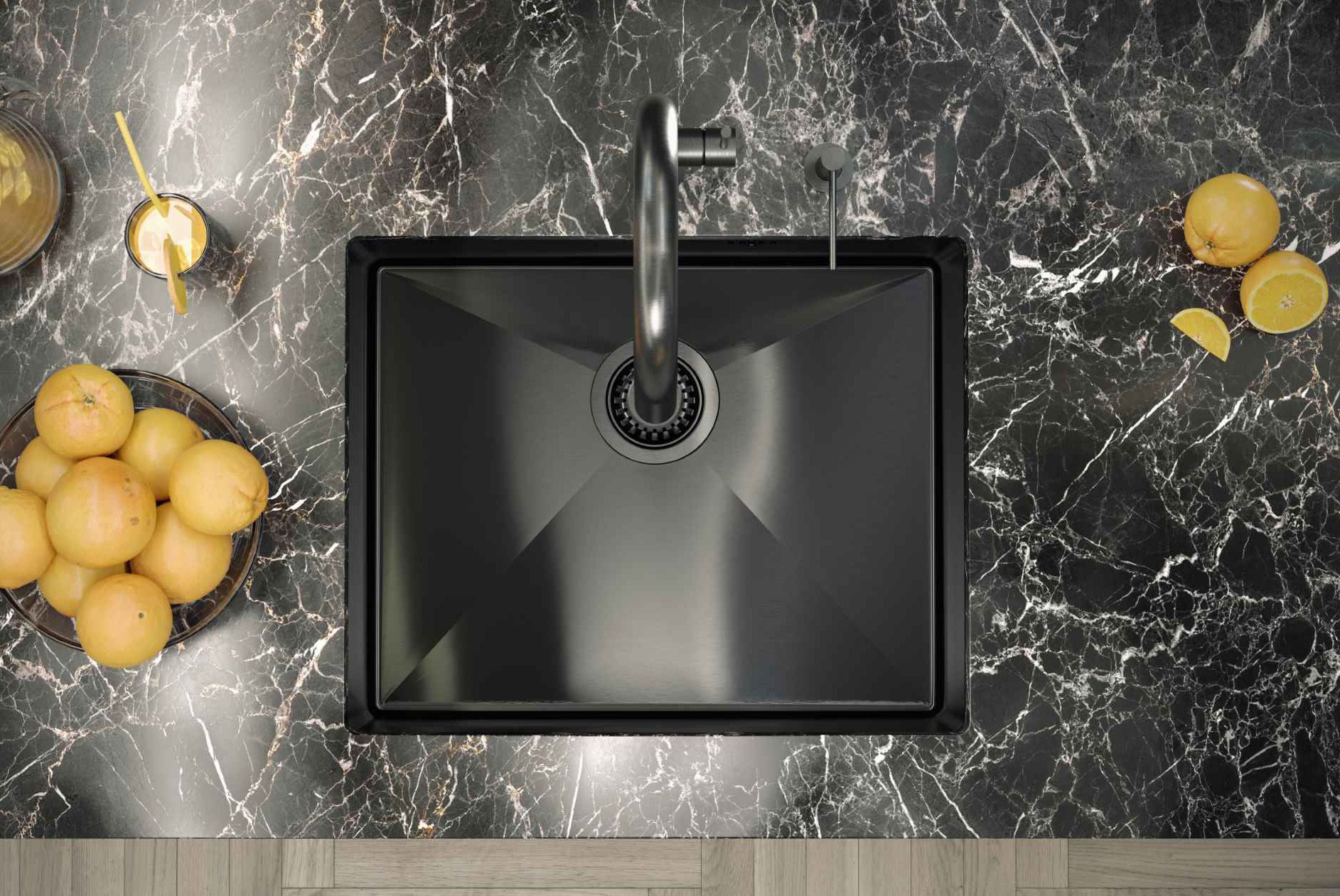 Lavello In Acciaio Anthony 60 Graphite