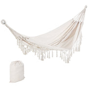 Amaca da Viaggio Portatile ¨C zephmum ¨C Beige 2.88x1.5m Coton Polyester