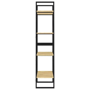 Libreria a 4 Ripiani 60x30x140 cm in Massello di Pino