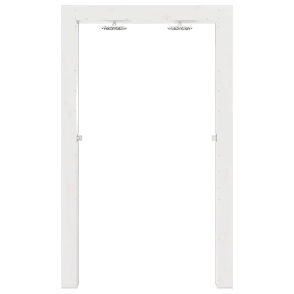 Doccia da esterno Bianco 137 x 23 x 226 cm