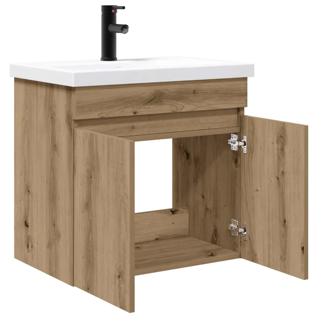 Mobile bagno con rubinetto Rovere Artigianale 61 x 40 x 74,5 cm