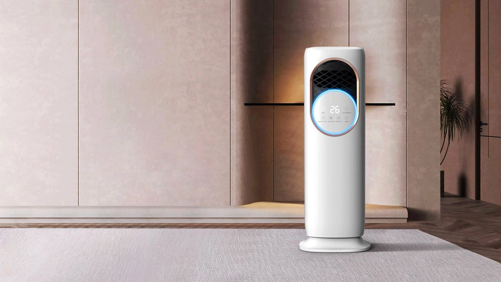 Raffrescatore ad Acqua 24x21x82 cm Cool&Heat Bianco