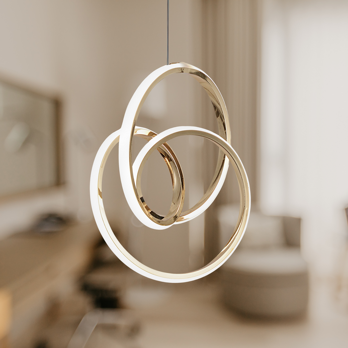 Lampada A Sospensione Led G076-1cp Gold