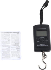 Peso elettronico portatile miniatura WH-A01L | Elektronica da appendere | Forma quadrata | Alta precisione | 40 kg - 10 g.
