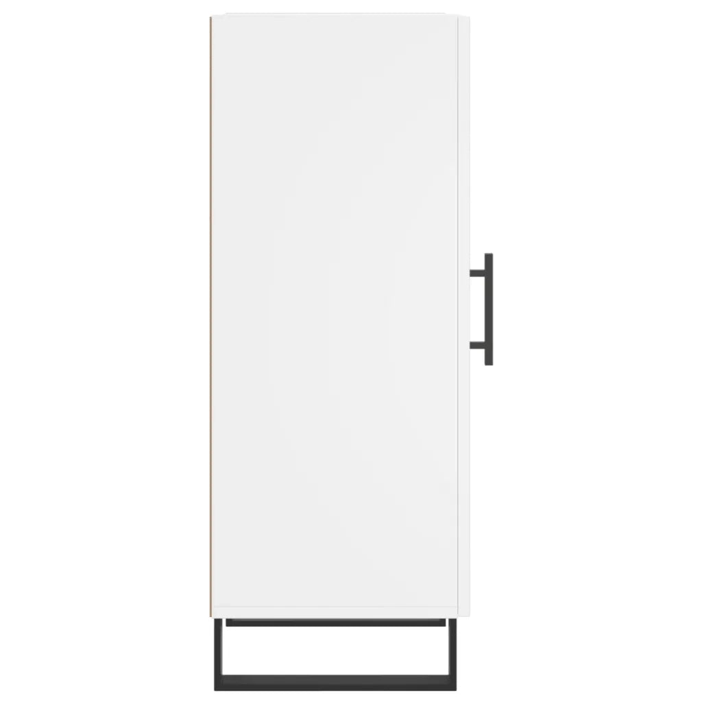 Credenza-Buffet-Armadio da cucina Bianca 34,5x34x90 cm in Legno Multistrato 526385