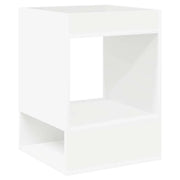 Tavolino | Tavolo laterale Bianco 40 x 40 x 56 cm Legno multistrato