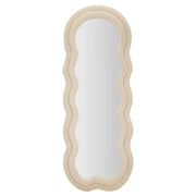 Specchio Da Muro Miki Velluto Crema cm 60x4x160