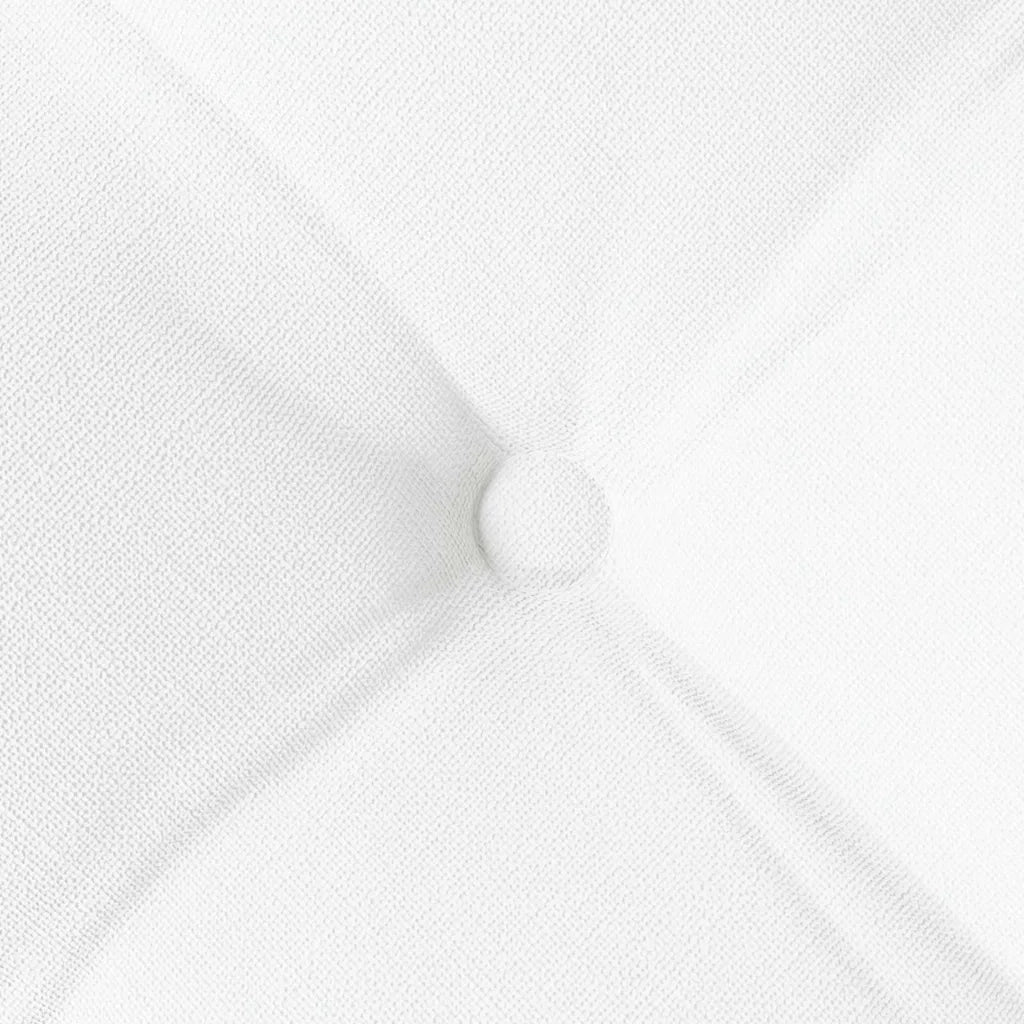 Cuscini per Seduta 4 pcs Bianco 40 x 40 x 6 cm Tessuto 42015157