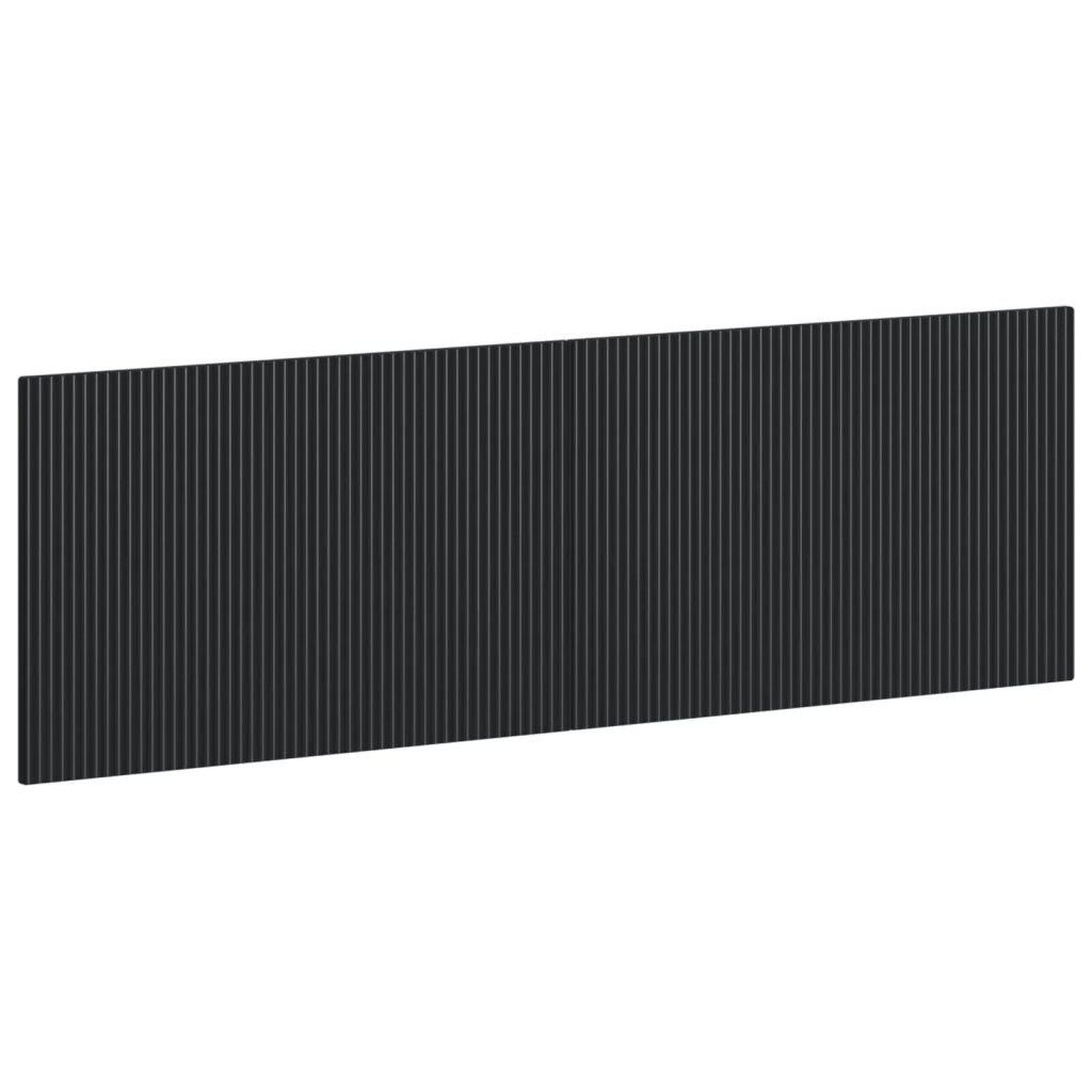 Testiera da Muro ARNHEM Nero Legno ingegnerizzato 896726