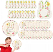 Servetten di carta 2 strati - 31,5 x 25 cm - Per compleanni feste di famiglia Pasqua