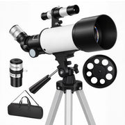 Telescopio astronomico per adulti e principianti 70 mm ¨C zephmum ¨C 80x80x135 cm bianco