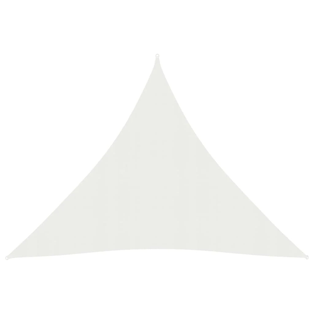 Vela ombreggiante 160 g/m² bianca 3 x 3 x 3 m HDPE 02_0009015