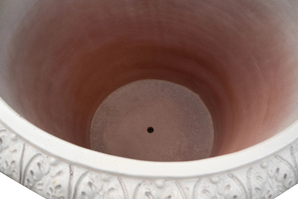 Biscottini Orcio Toscano smaltato invecchiato in terracotta toscana 100% Made in Italy interamente Lavorato a Mano L95xPR95xH74 cm