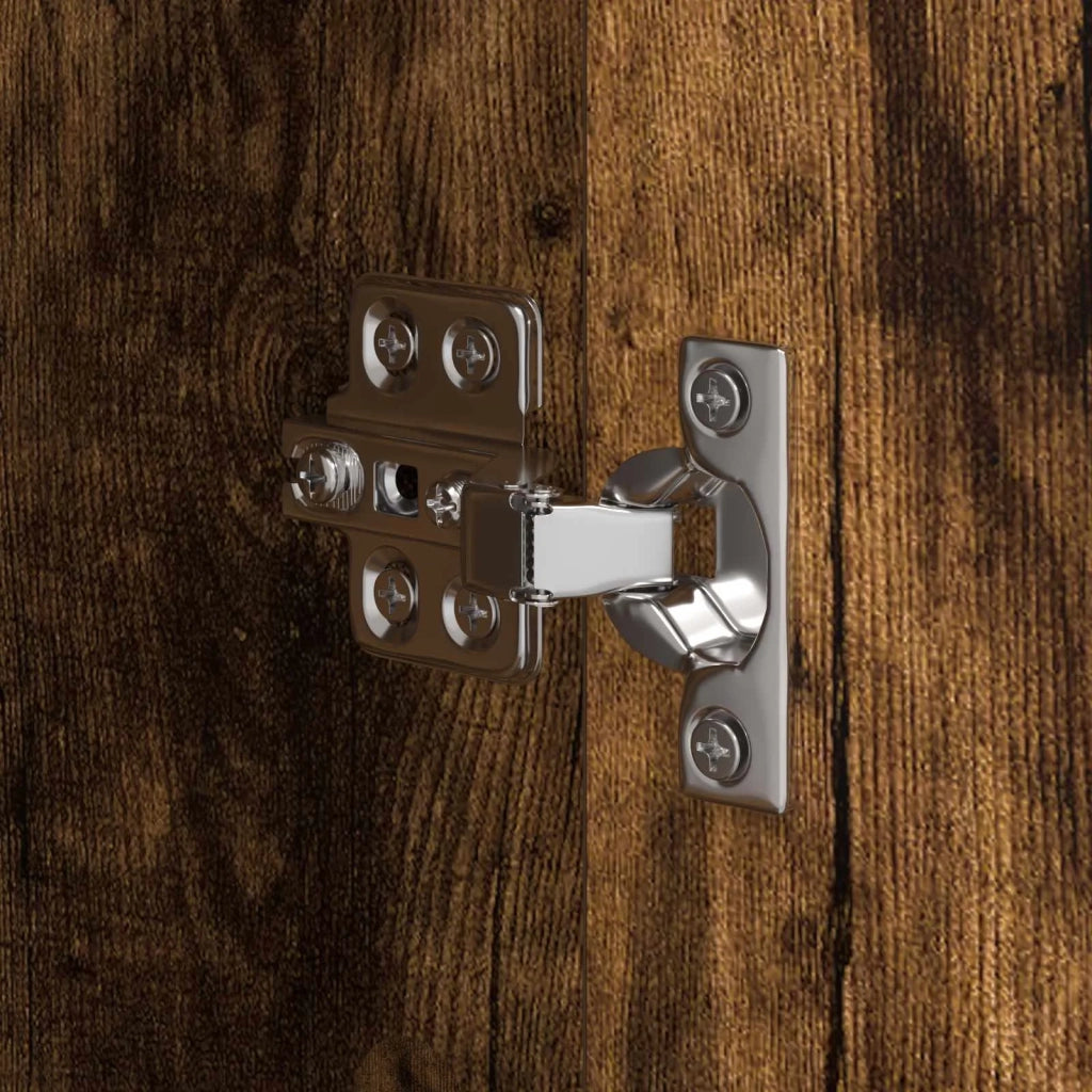Mobile da Bagno con cassetto Quercia Fumosa 40 x 30 x 100 cm 886500