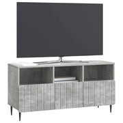 Mobile TV | Armadietto TV | Mobile Porta TV con cassetto Grigio Cemento 102 x 34,5 x 50 cm